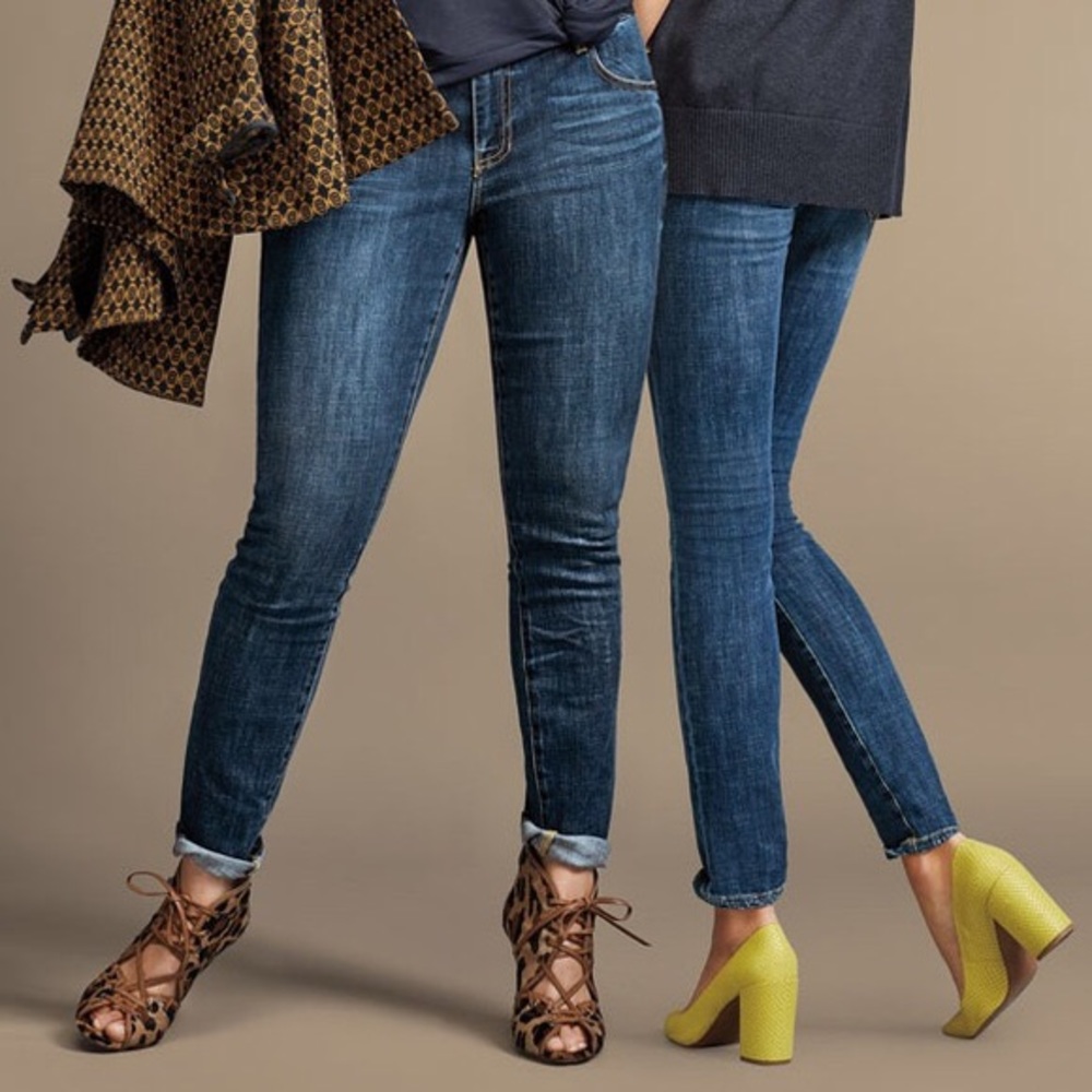 CAbi 222 Laguna Slim Boyfriend Jean Size 8